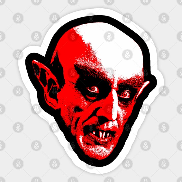 Nosferatu Sticker by childofthecorn